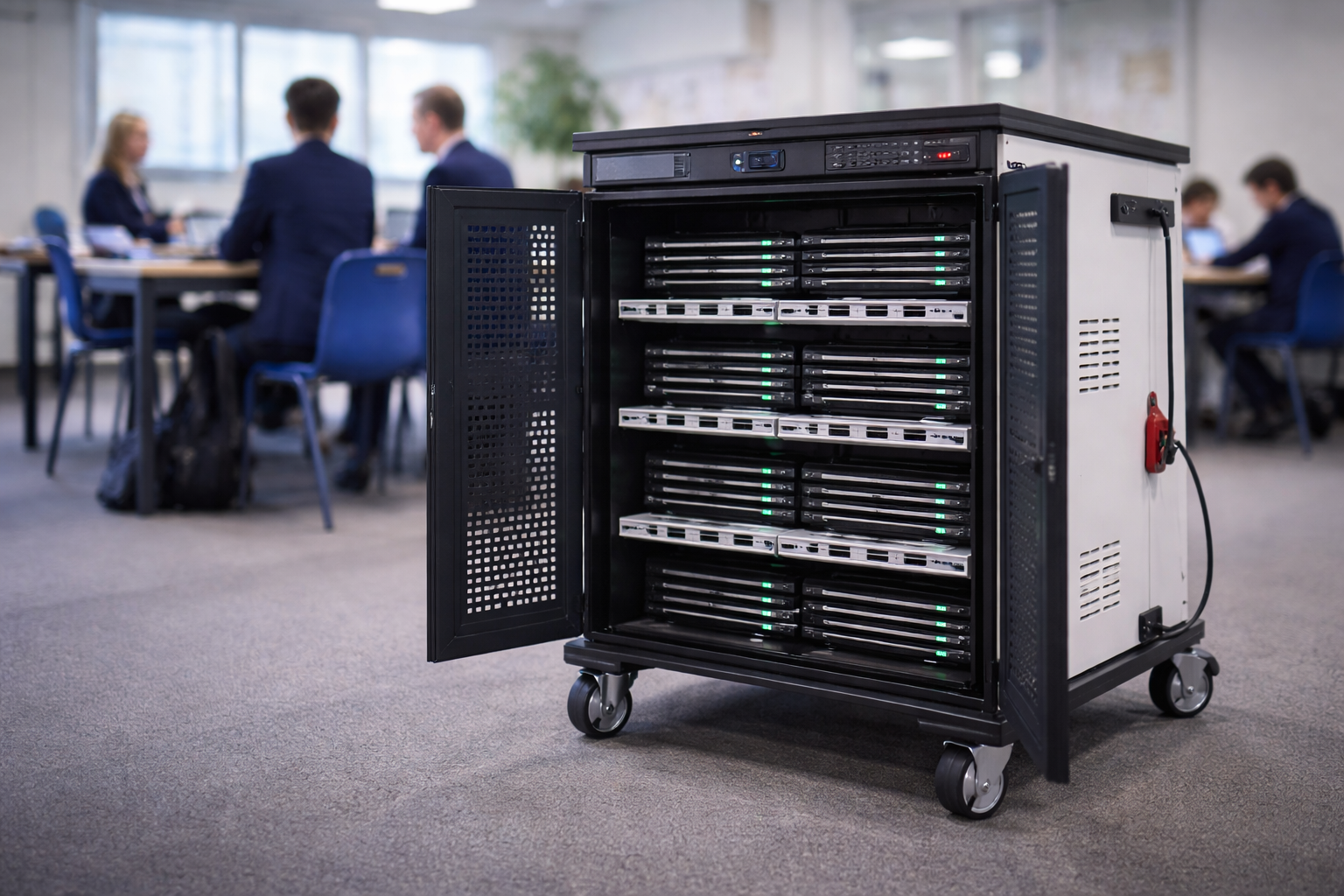 Storage trolley configurations